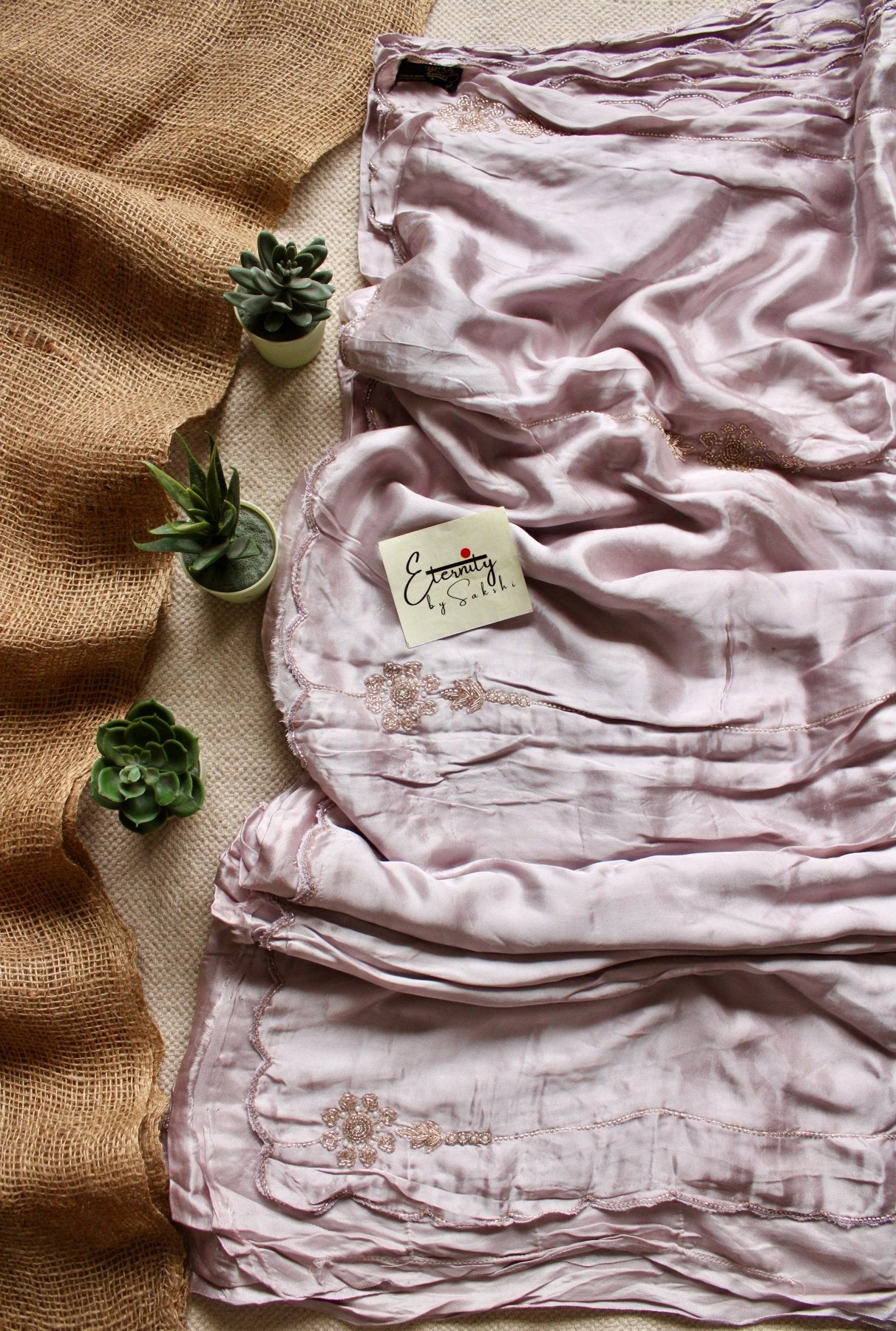 Sakura Modal Handwork Saree - Eternity by Sakshi