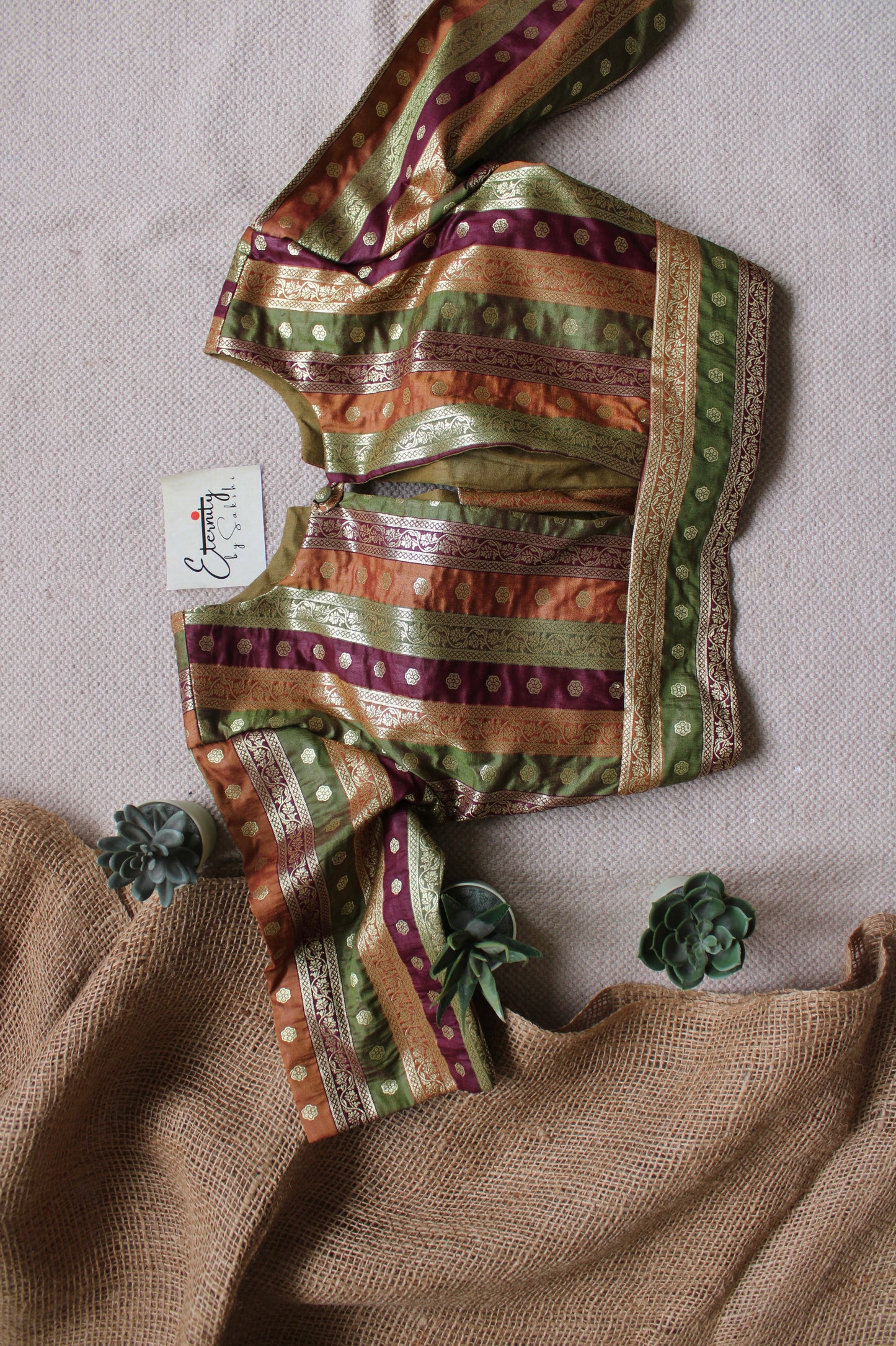 Multicolour Banarasi Brocade Blouse