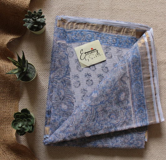 Royal Mist Kota Doriya Saree - Eternity by Sakshi