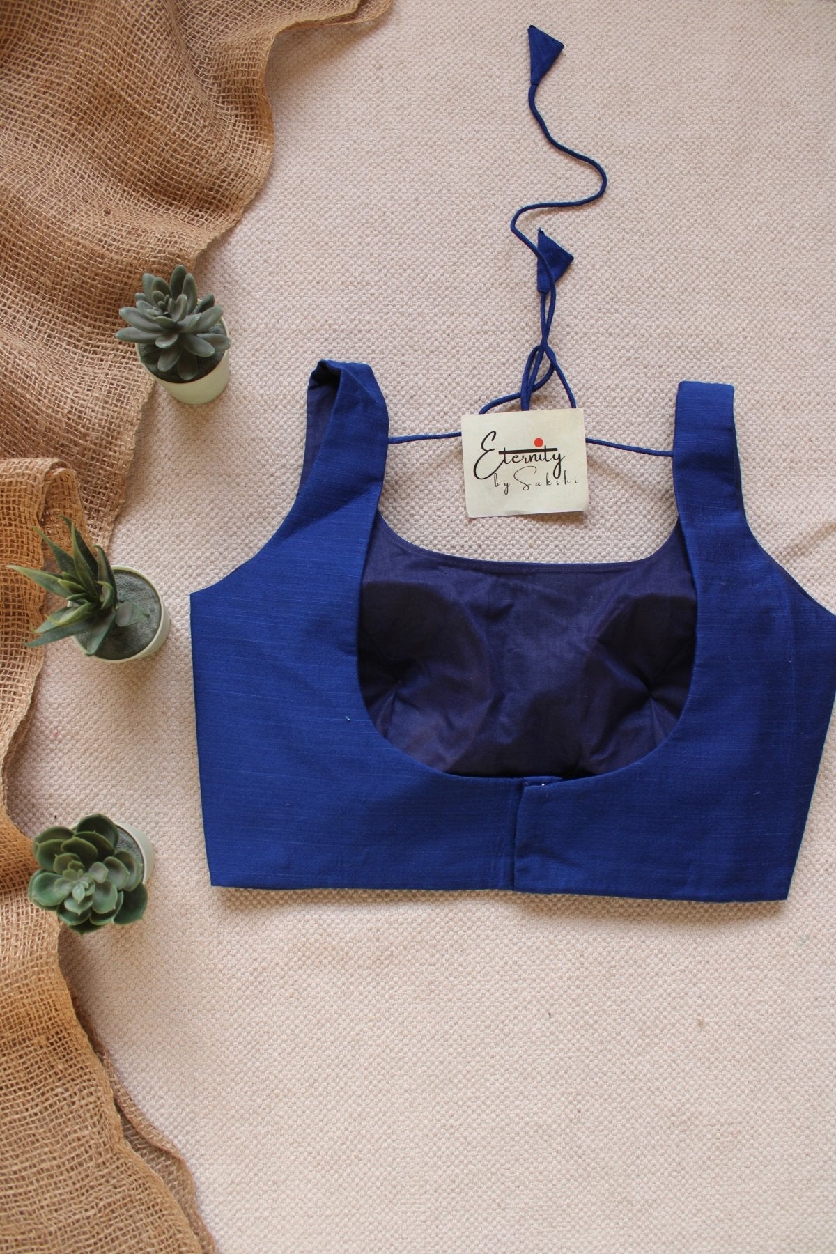 Blue Noorie Blouse - Eternity by Sakshi