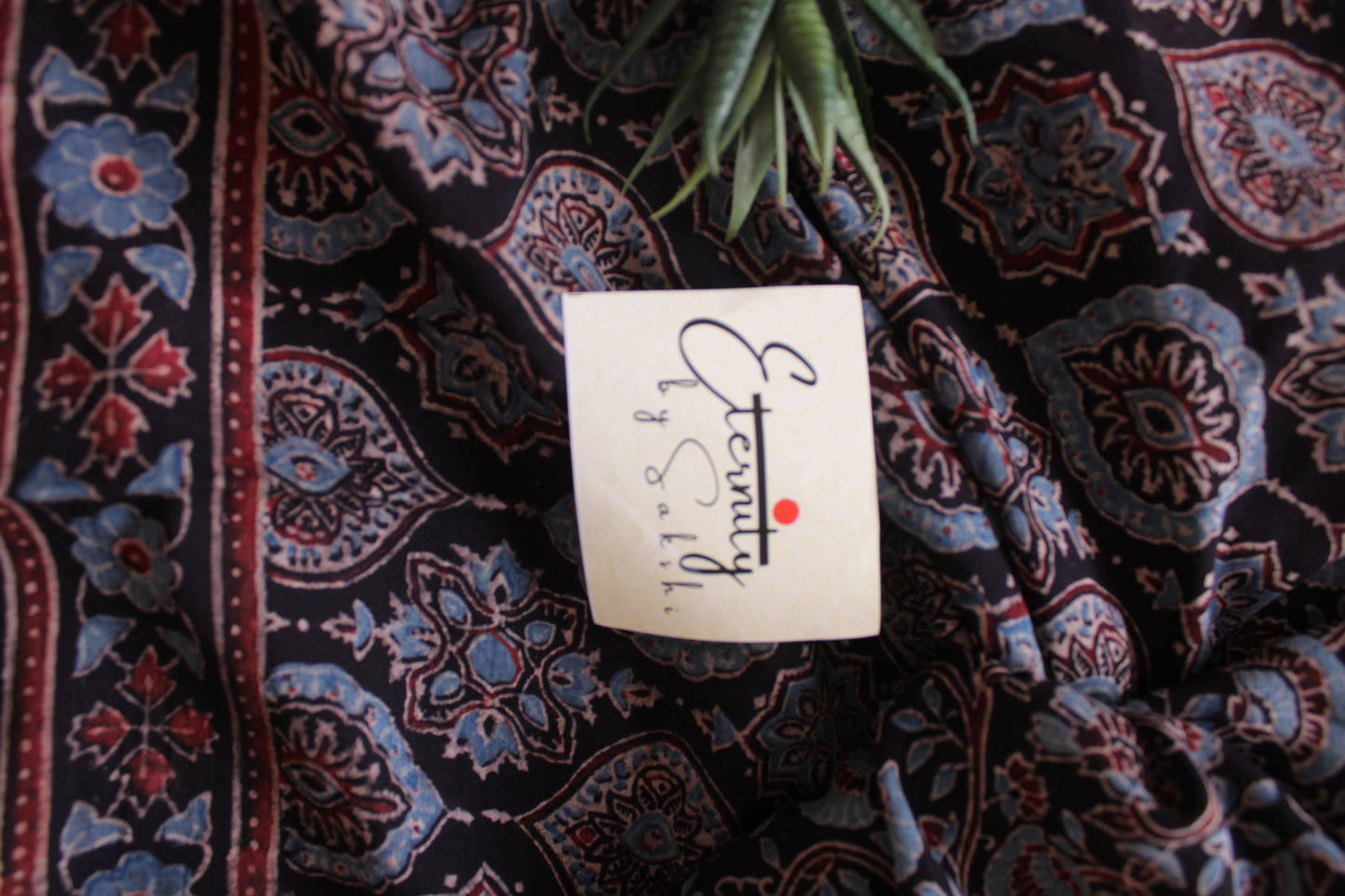 Neelkamal Ajrakh Saree