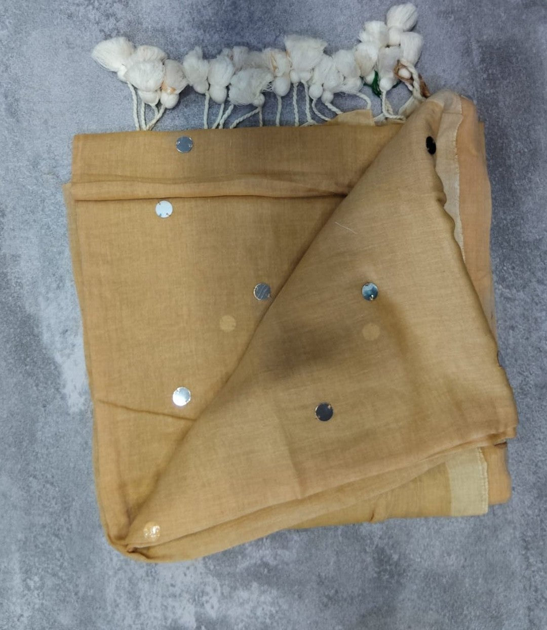 Cream Impression Garage Saree - Eternity by Sakshi