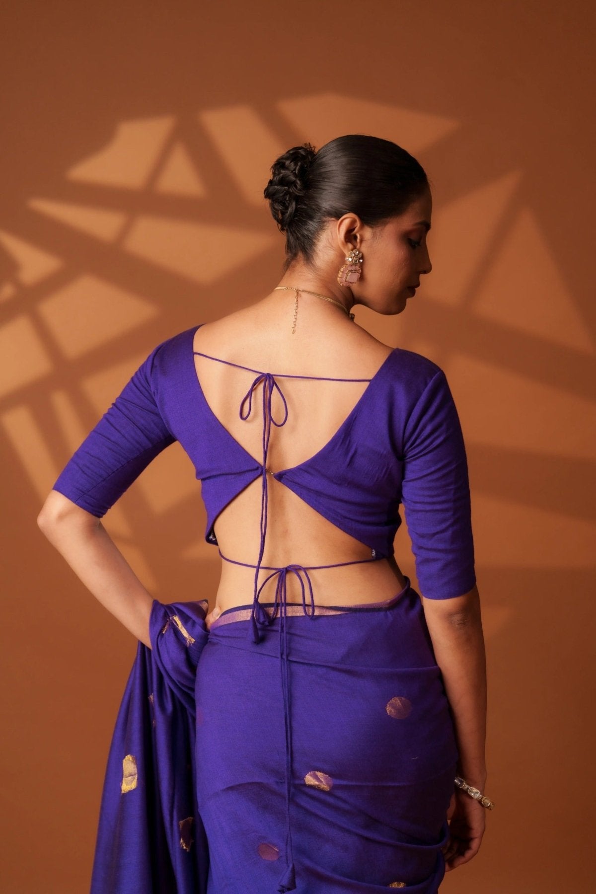 Purple Shadow Blouse - Eternity by Sakshi