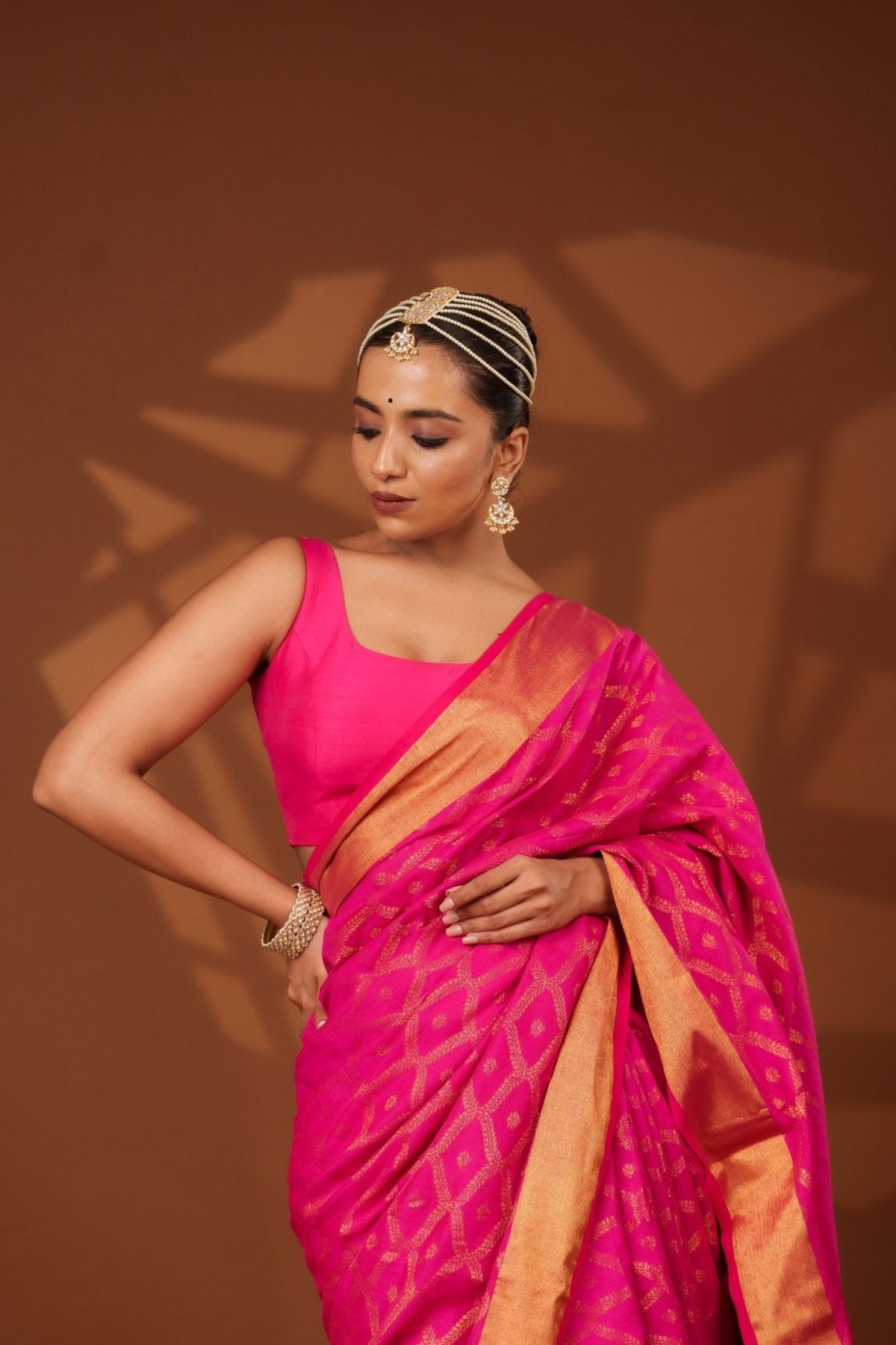 Pink Embrace Saree - Eternity by Sakshi