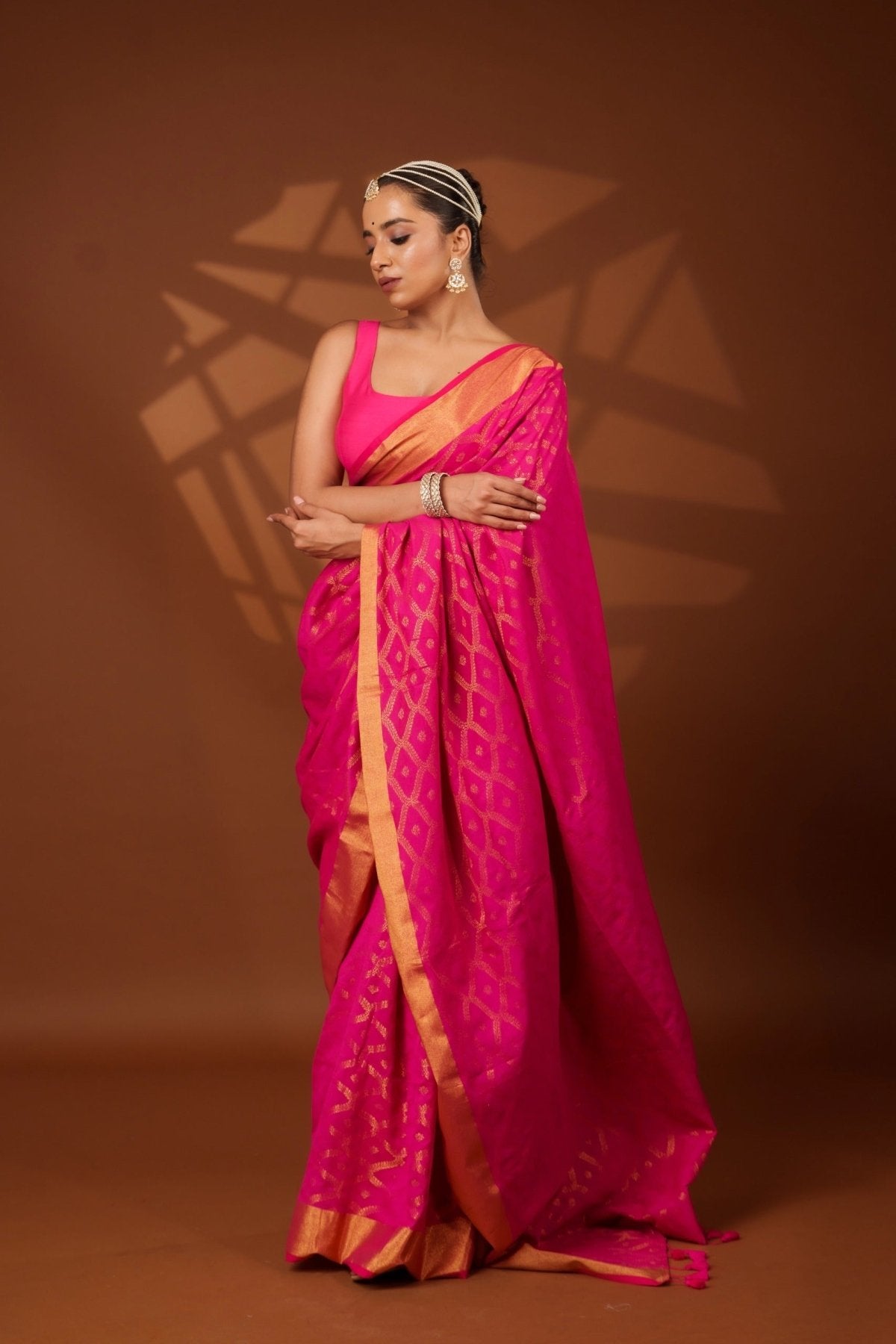 Pink Embrace Saree - Eternity by Sakshi