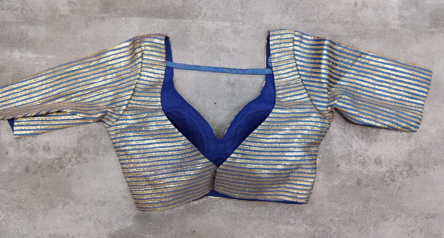 Blue Chakori Garage Blouse