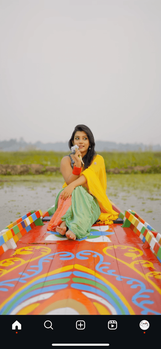 BARBIE BREEZY SAREE - Eternity by Sakshi