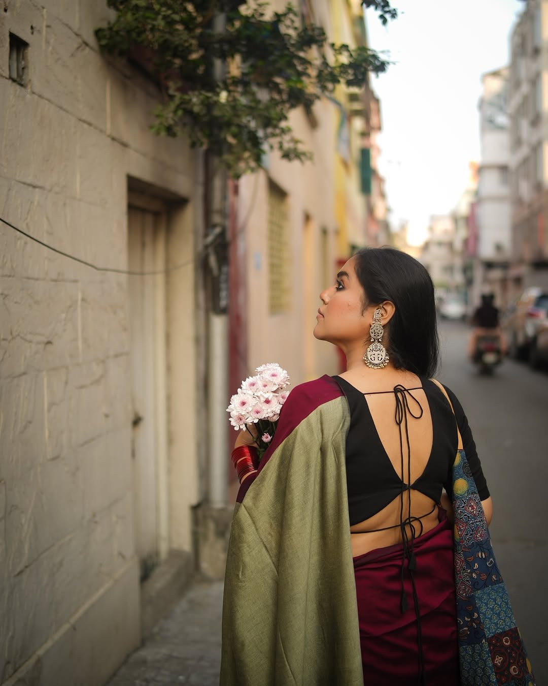 Beet Office saree - Eternity by Sakshi