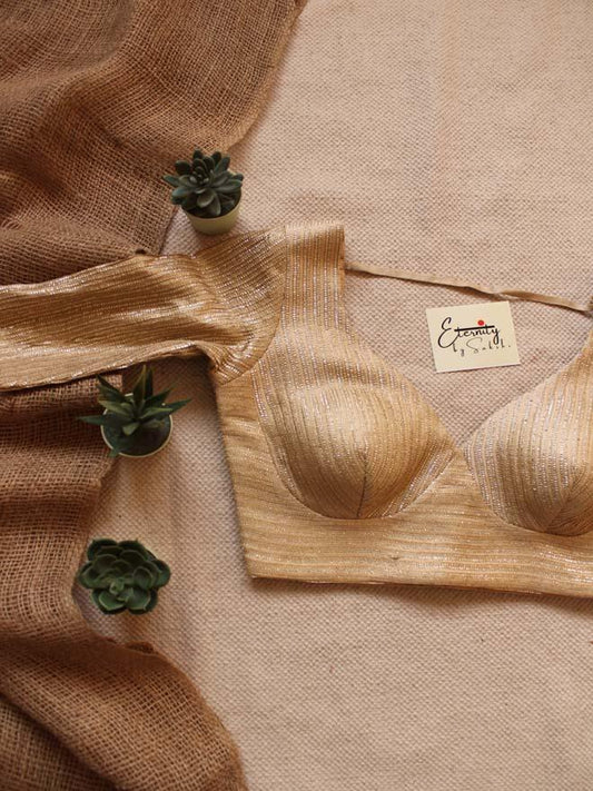 Beige Chakori Blouse - Eternity by Sakshi