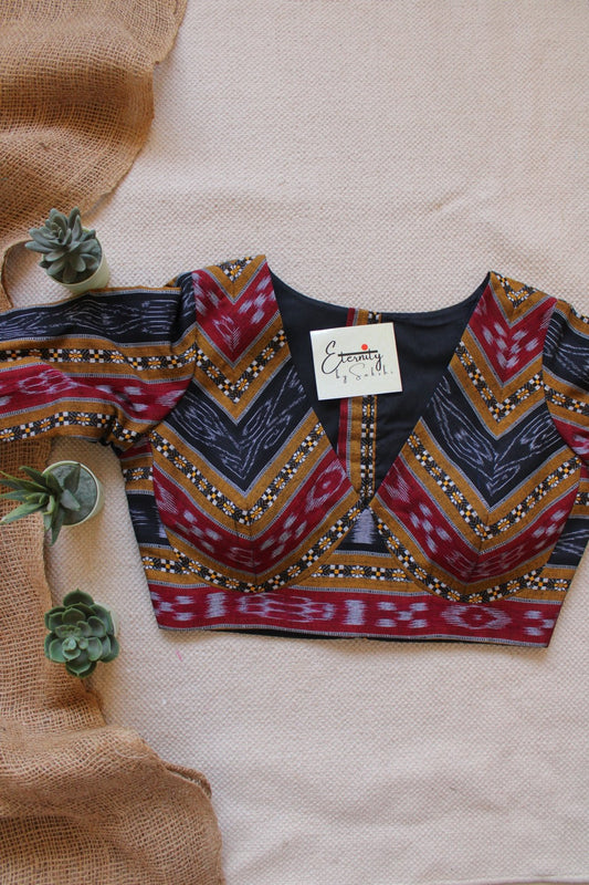 Black Coral Blouse - Eternity by Sakshi