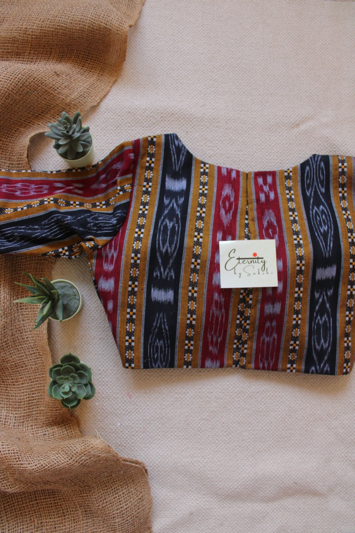 Black Coral Blouse - Eternity by Sakshi
