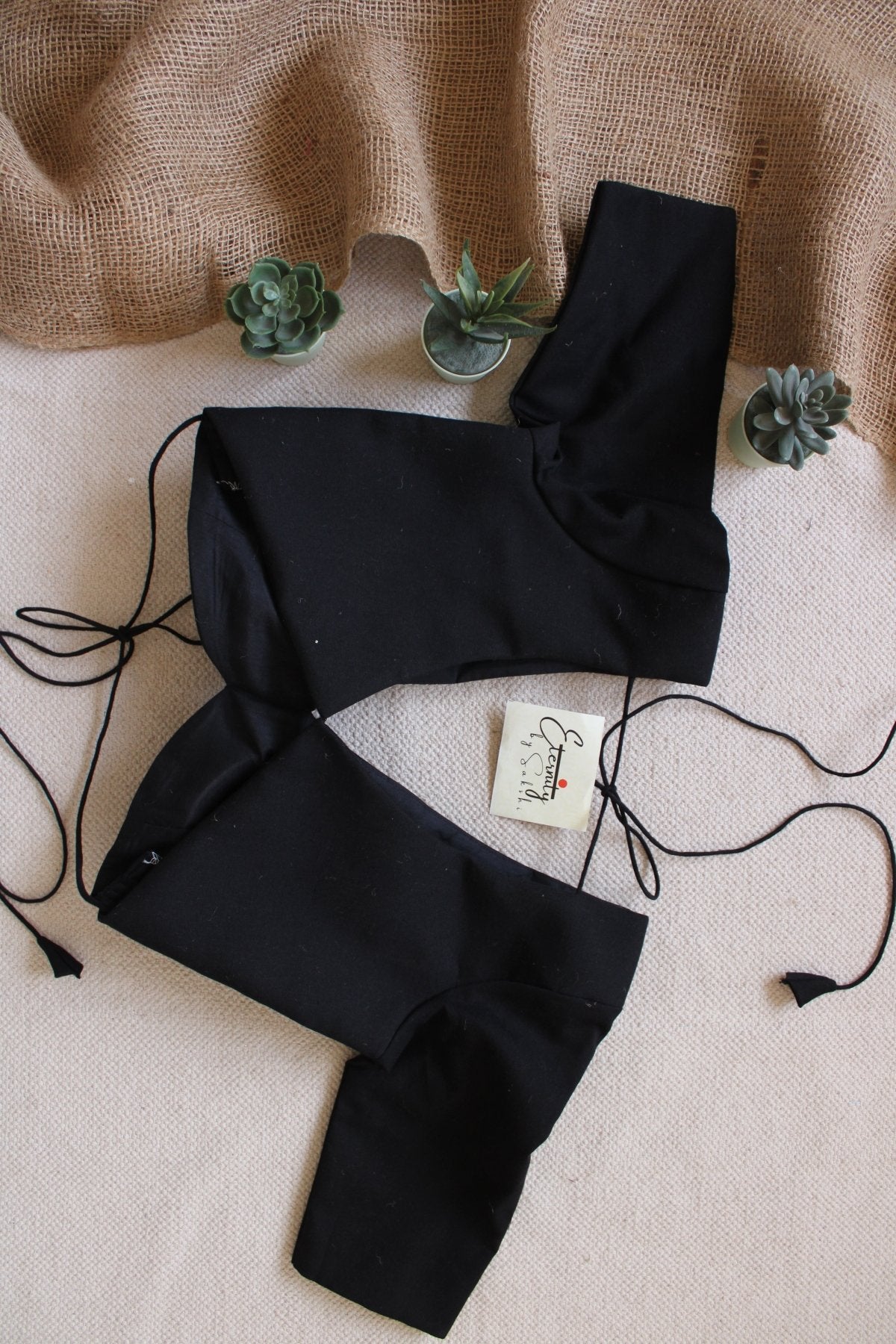 Black Shadow Blouse - Eternity by Sakshi