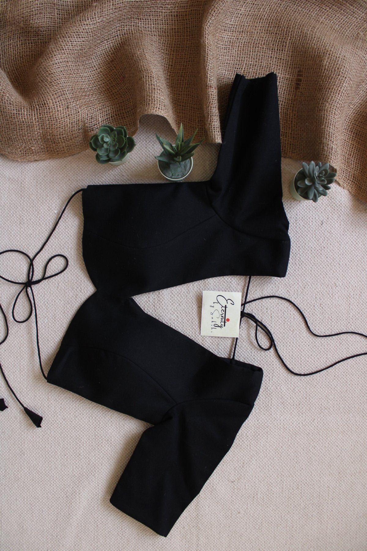 Black Shadow Blouse - Eternity by Sakshi