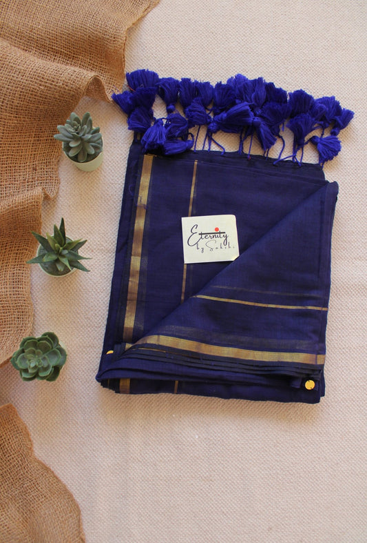 Blue Bling Saree - Eternity by Sakshi
