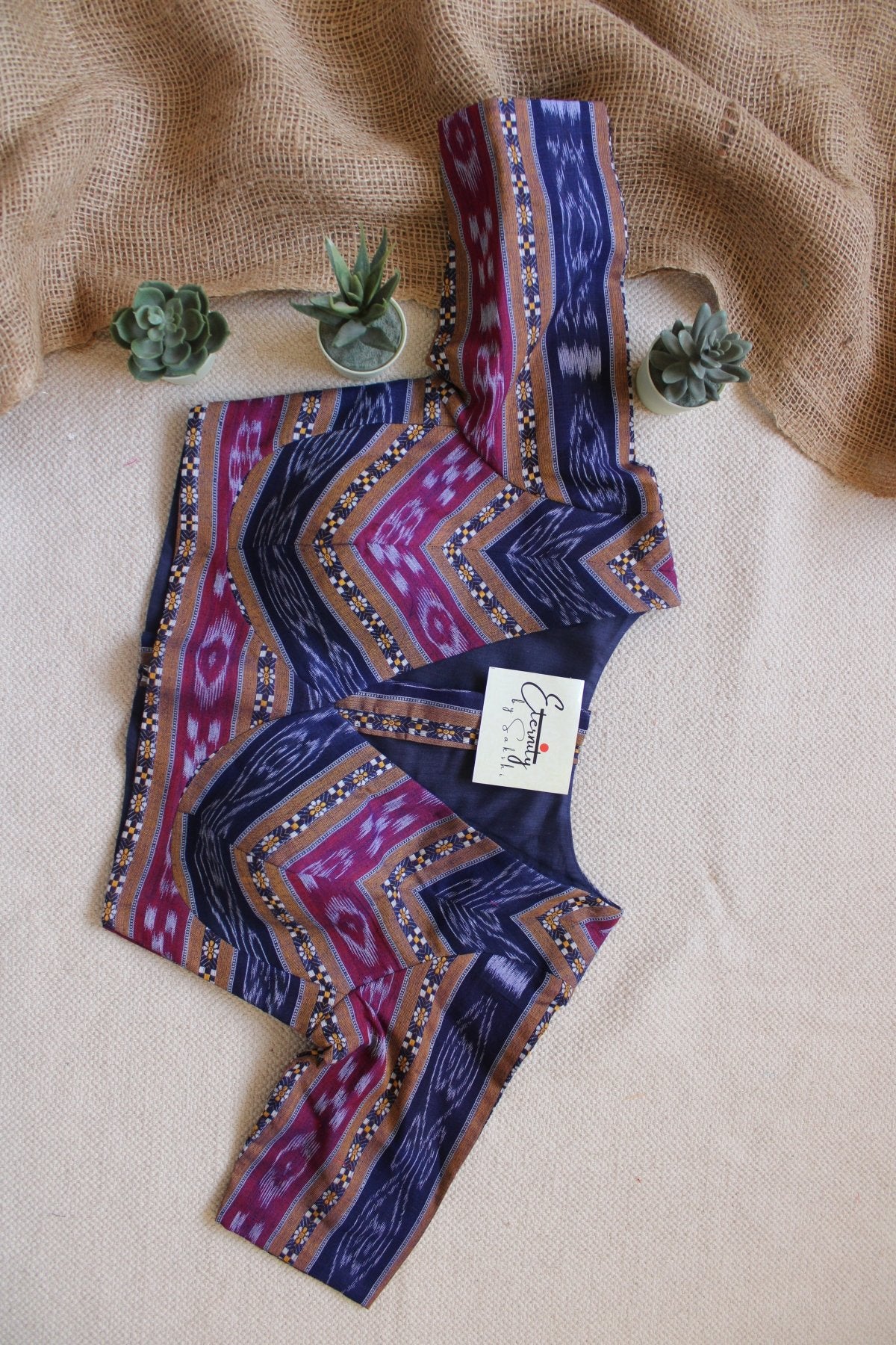 Blue Coral Blouse - Eternity by Sakshi