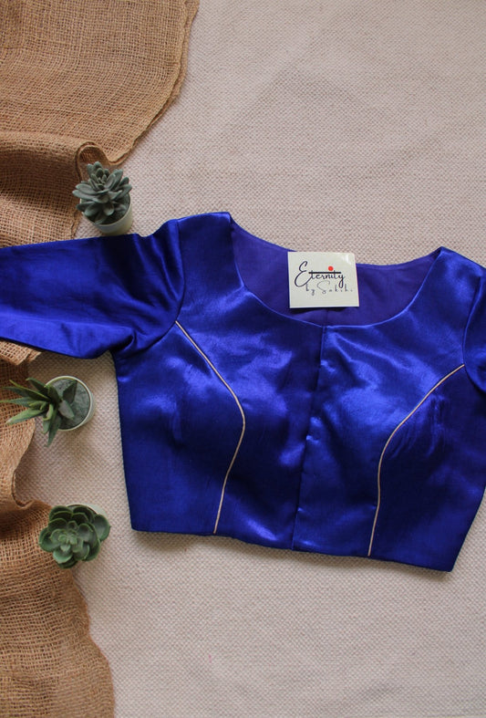 Blue Jardosi Blouse - Eternity by Sakshi