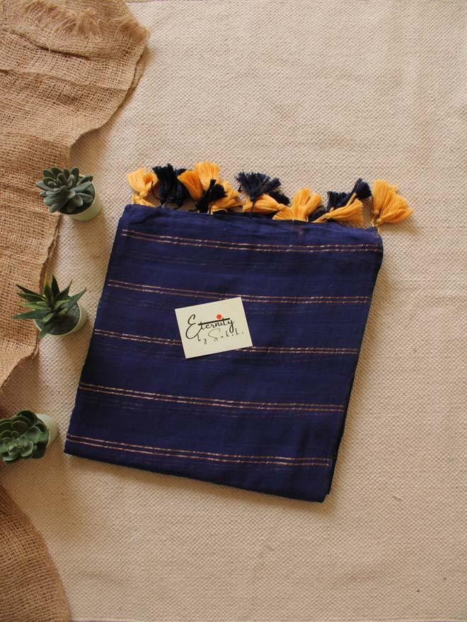 Blue Parallel Universe Saree - Eternity by Sakshi