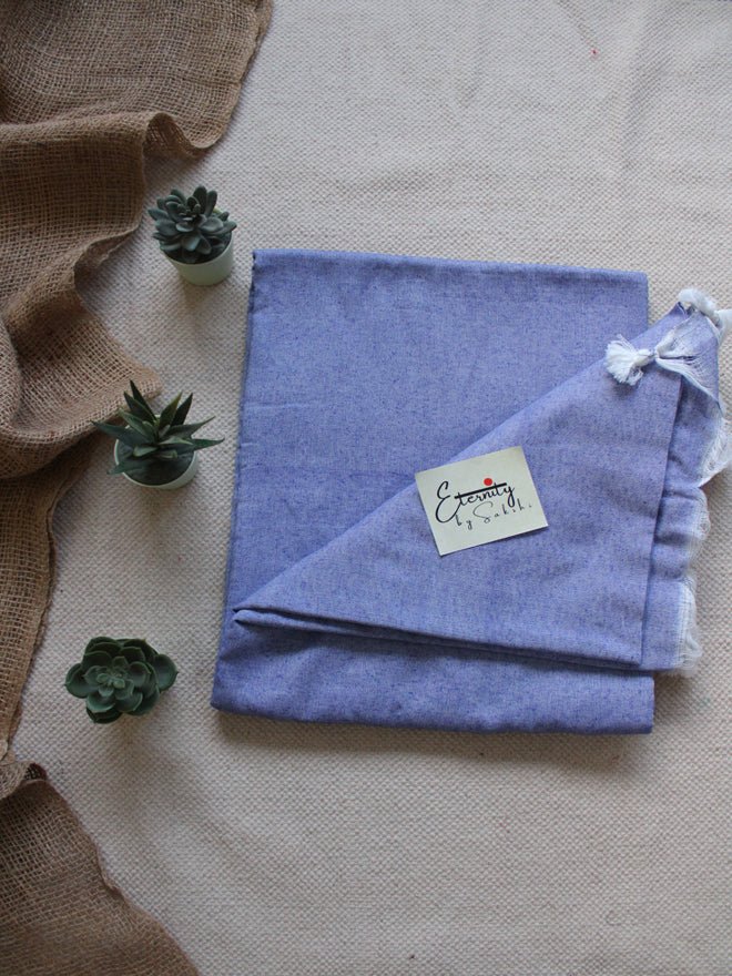 BLUISH LAVENDER SAREE - Eternity by Sakshi