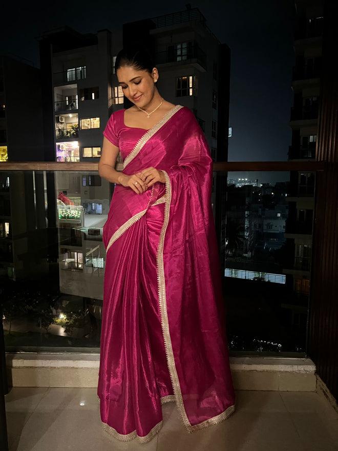 Blushed Saree - Eternity by Sakshi