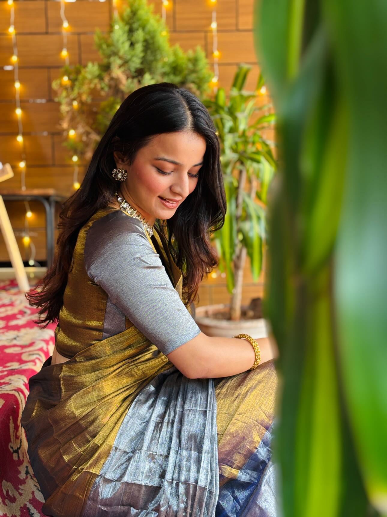 Chandi Sona Saree - Eternity by Sakshi