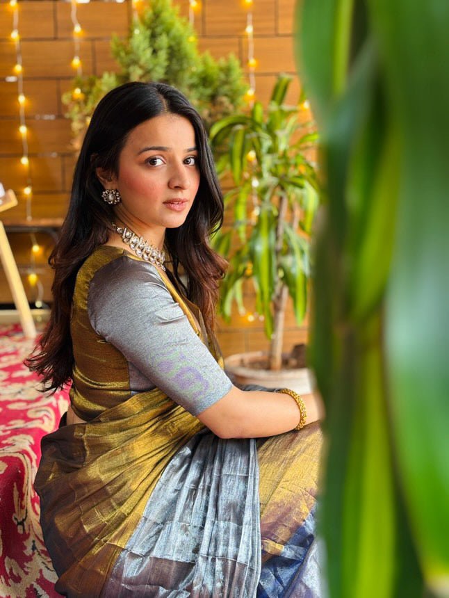 Chandi Sona Saree - Eternity by Sakshi