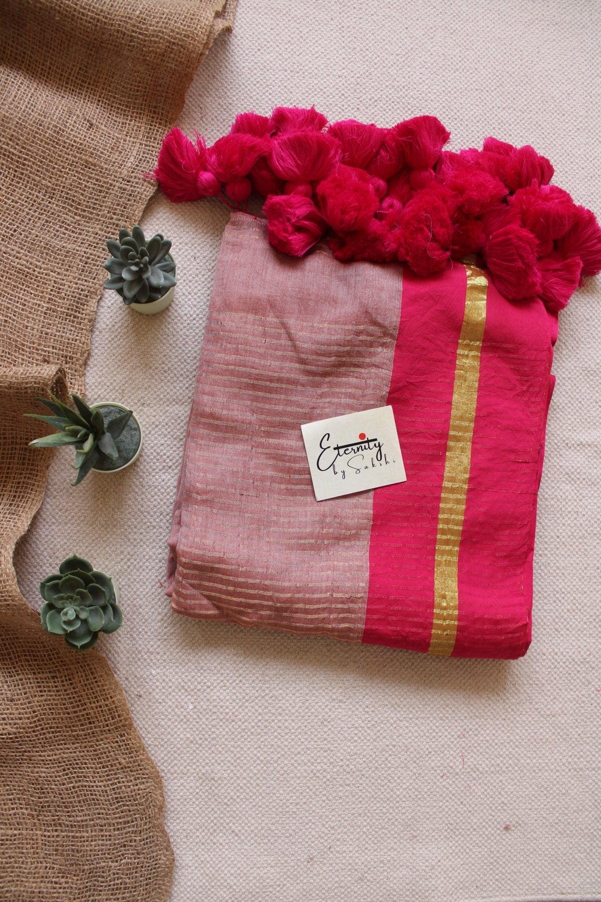 Cinnamon Rang Saree - Eternity by Sakshi