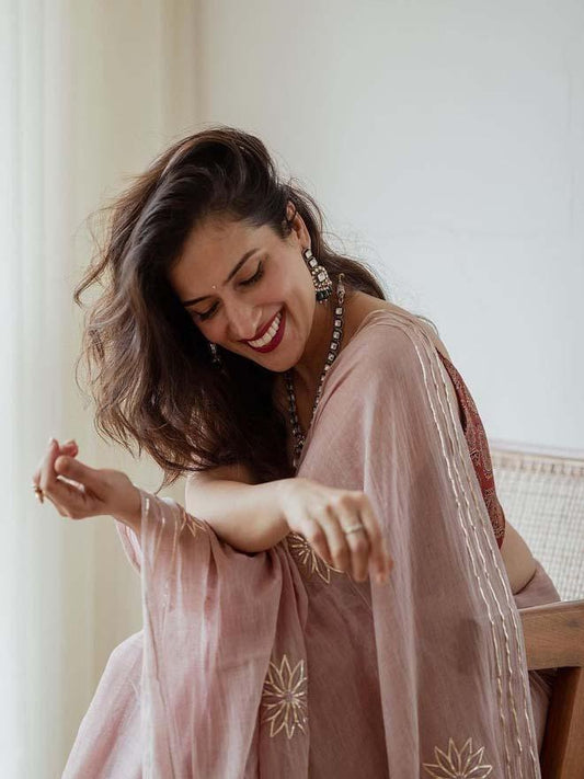 Earthy Chandani Saree - Eternity by Sakshi