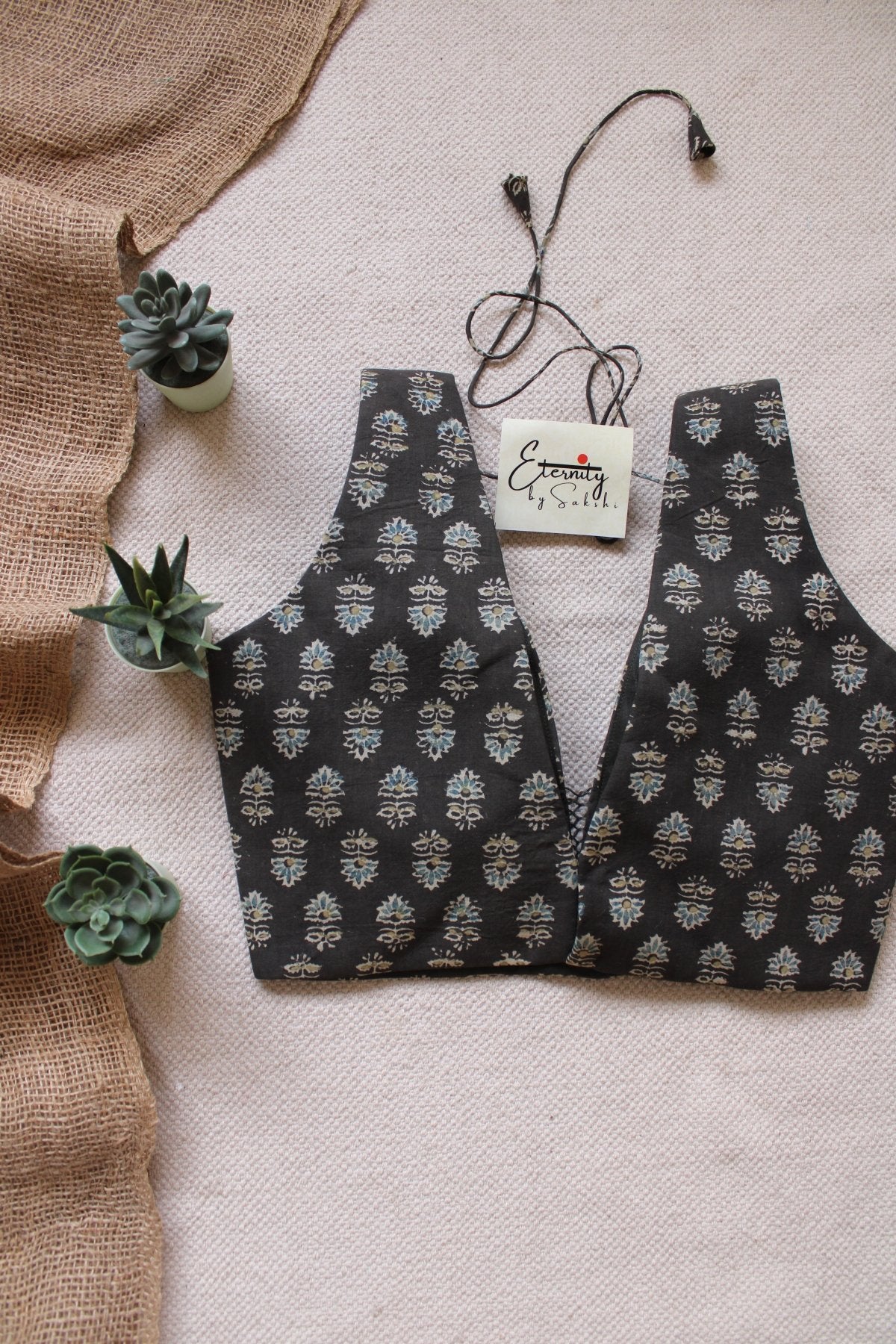 Grey Charms Blouse - Eternity by Sakshi