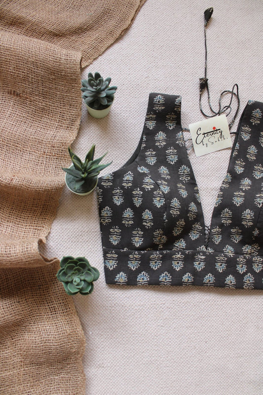 Grey Charms Blouse - Eternity by Sakshi