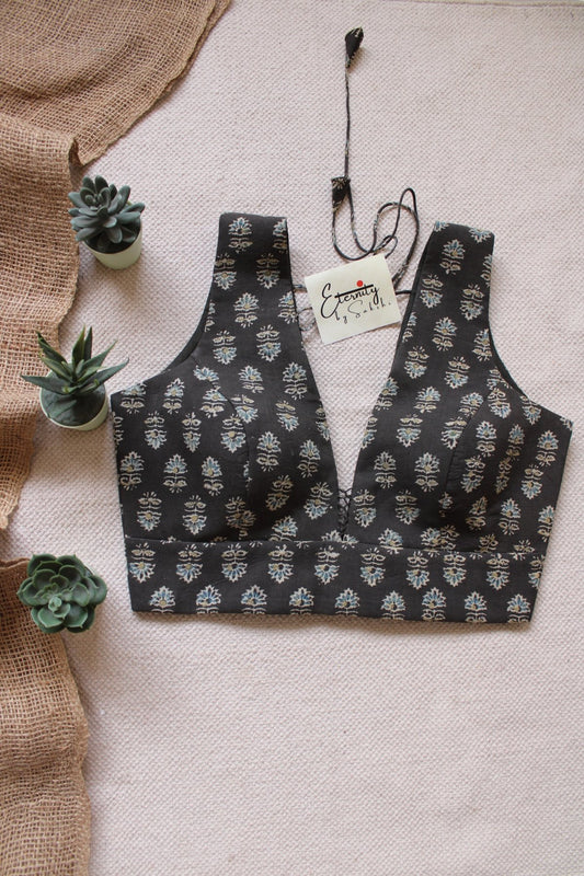 Grey Charms Blouse - Eternity by Sakshi
