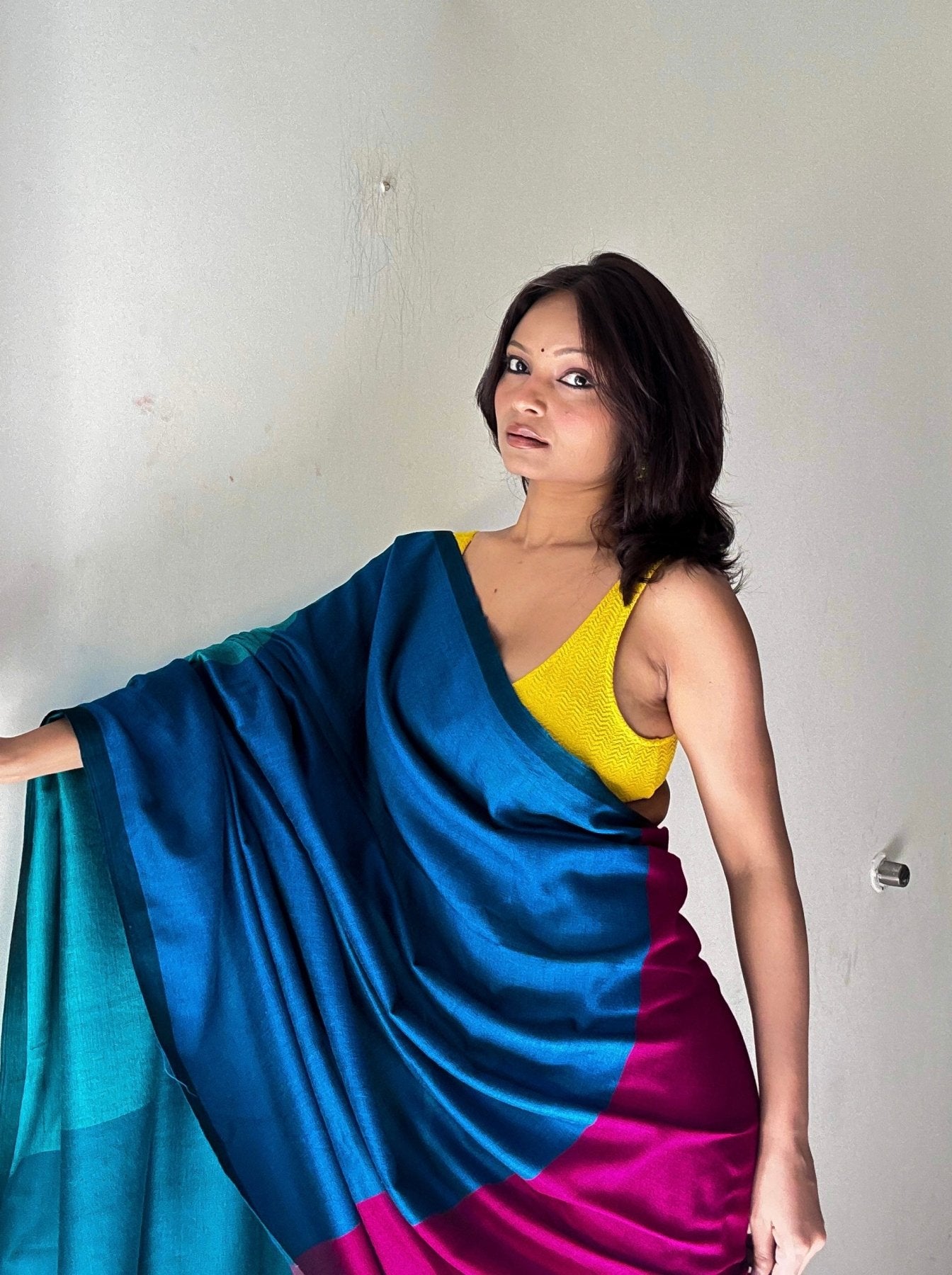 Hues of Colors Office Saree - Eternity by Sakshi