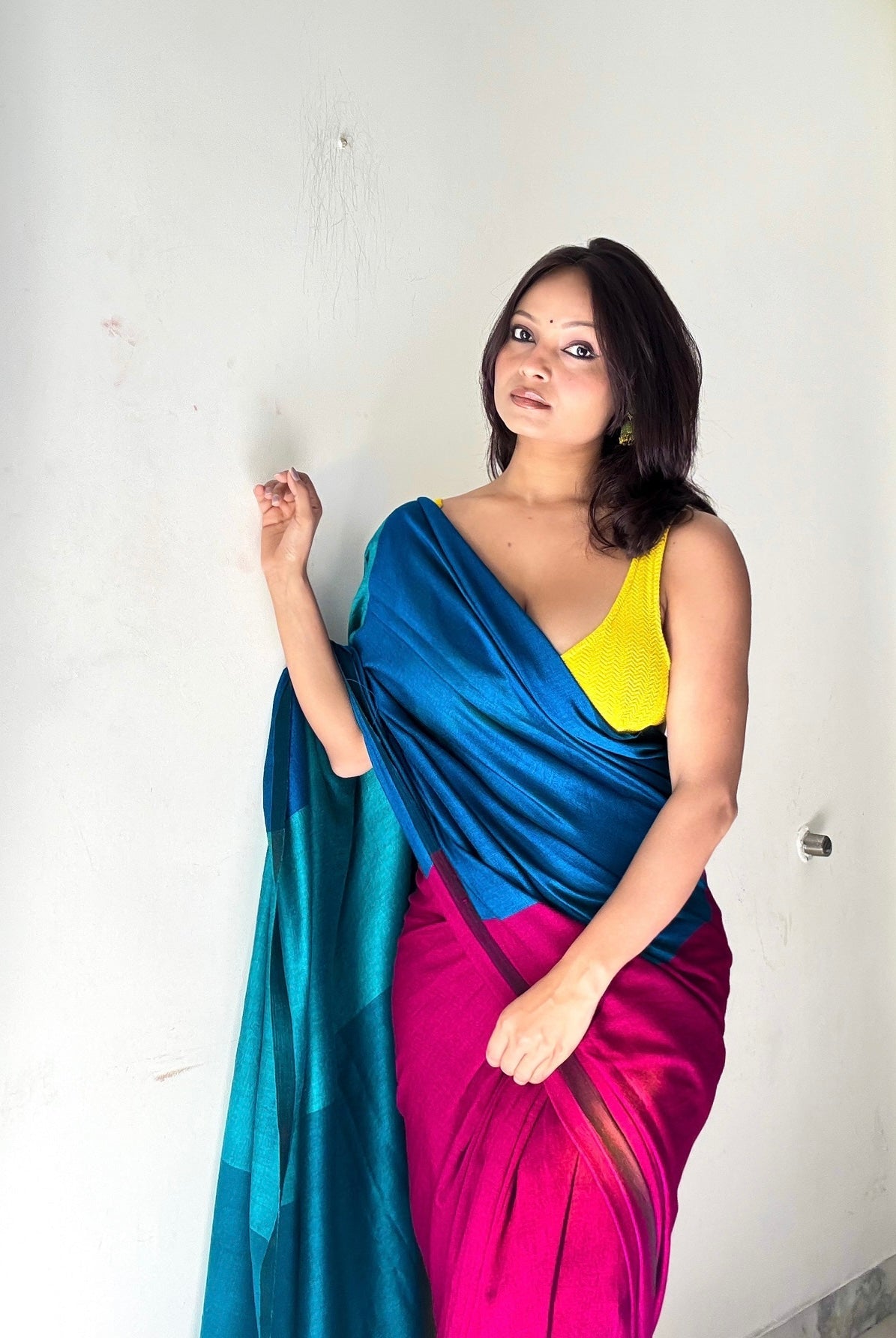 Hues of Colors Office Saree - Eternity by Sakshi