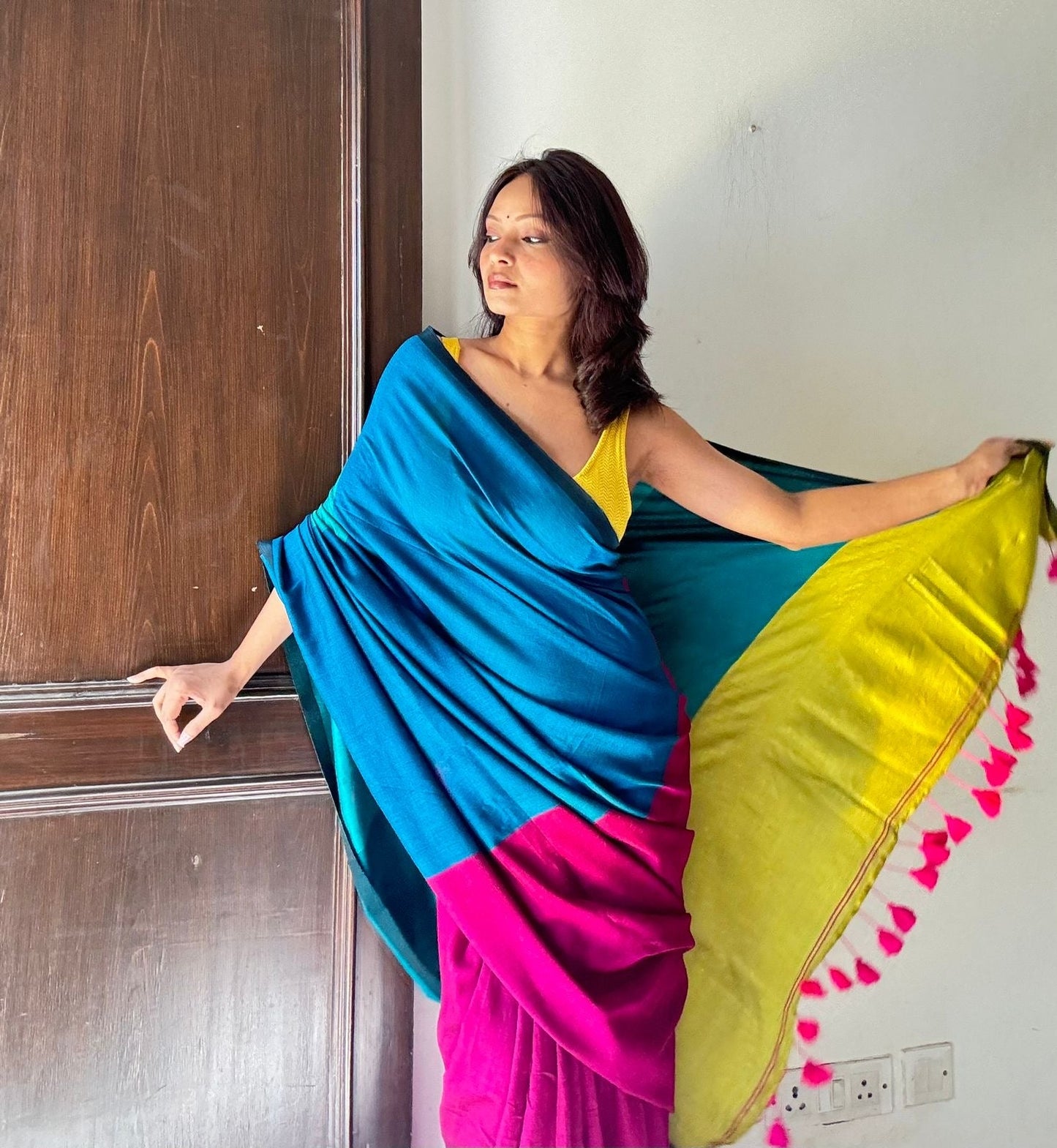 Hues of Colors Office Saree - Eternity by Sakshi