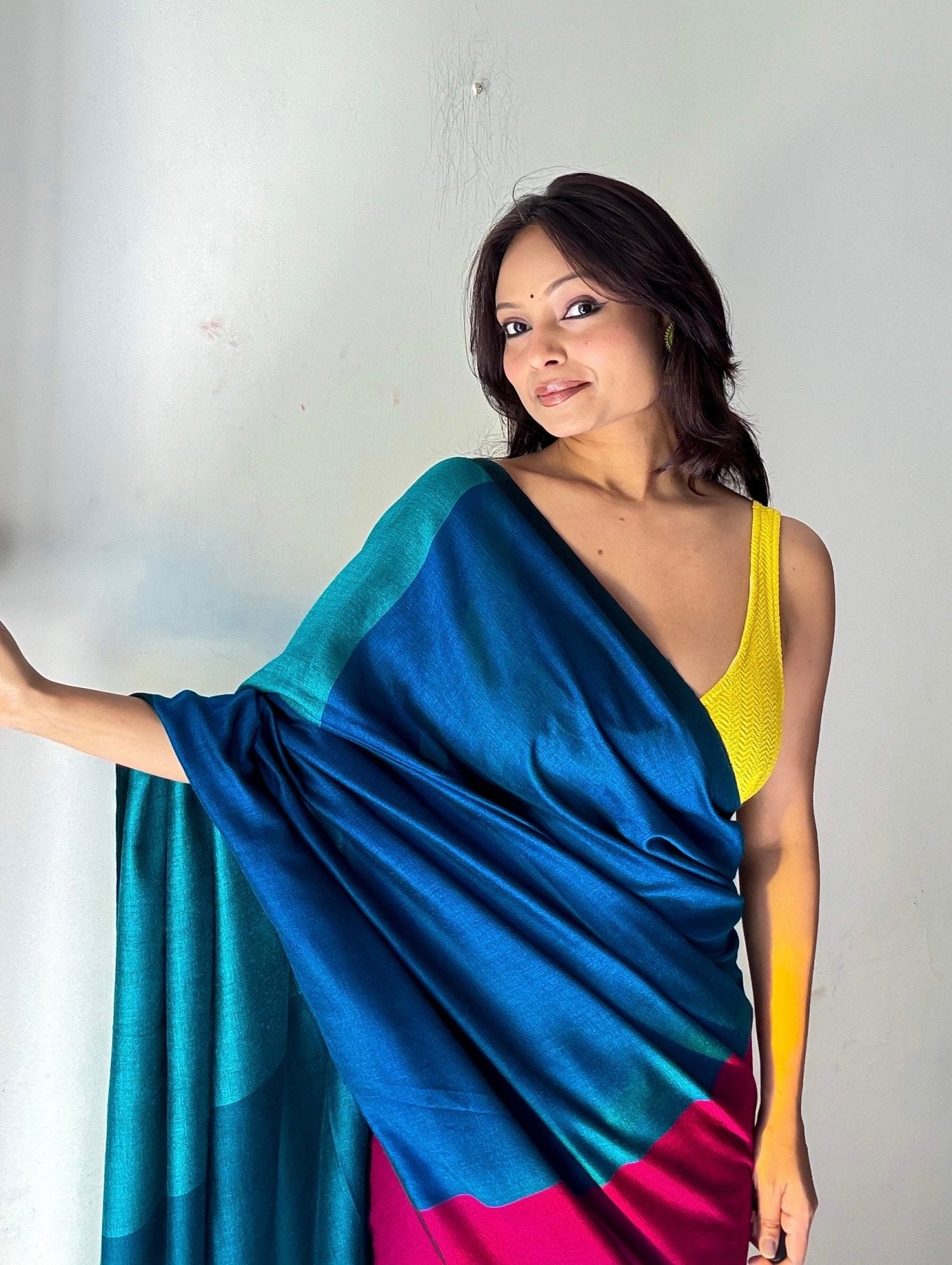 Hues of Colors Office Saree - Eternity by Sakshi
