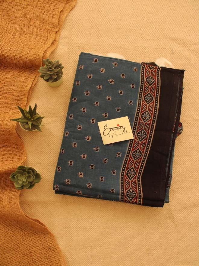 Indigo Malang Saree - Eternity by Sakshi