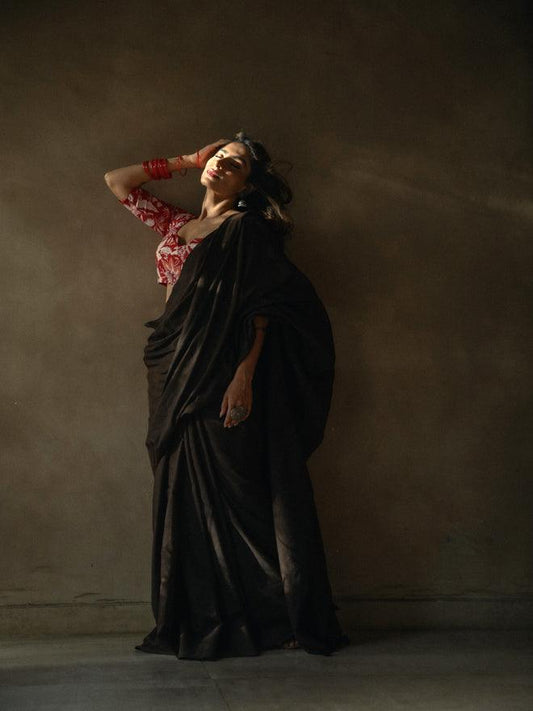 KOHL BREEZY SAREE - Eternity by Sakshi