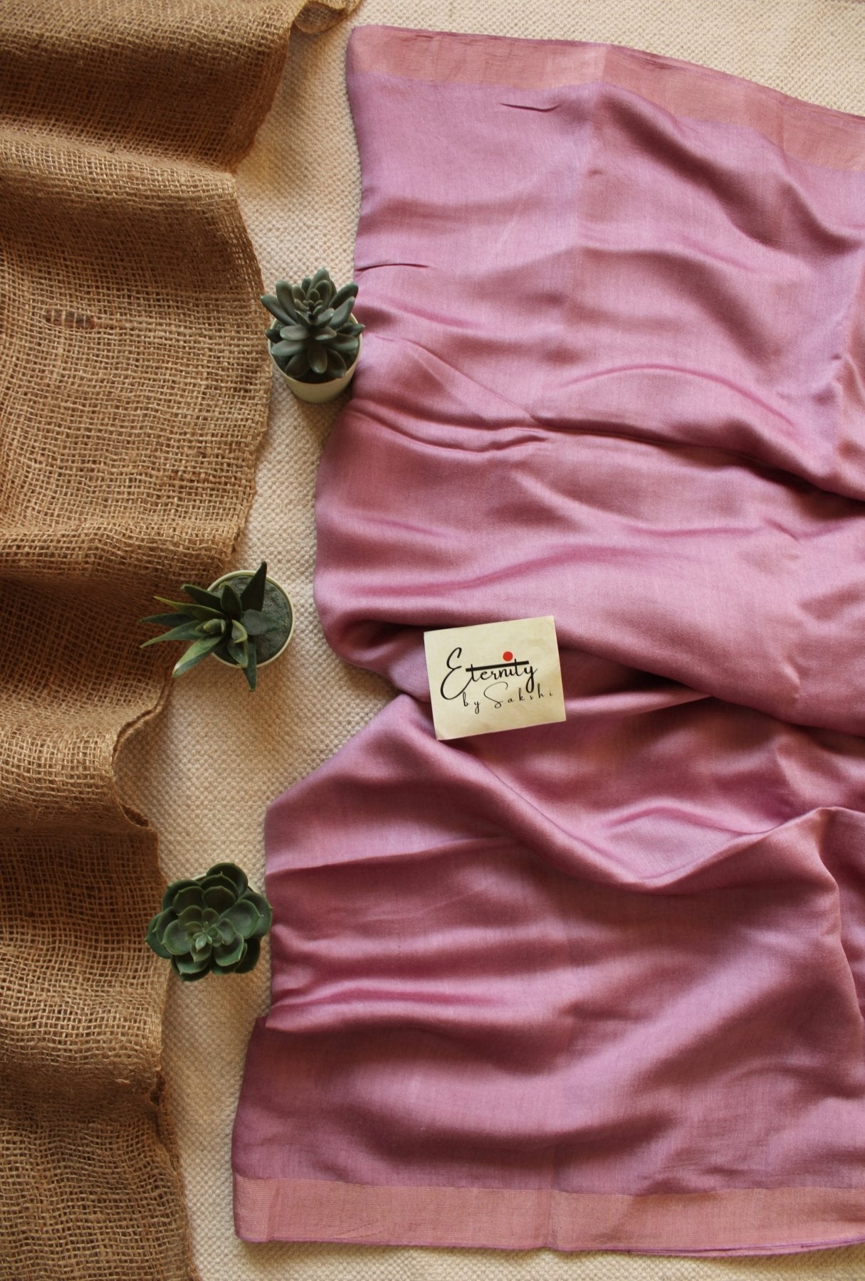 Mauve Raga Resham Saree - Eternity by Sakshi