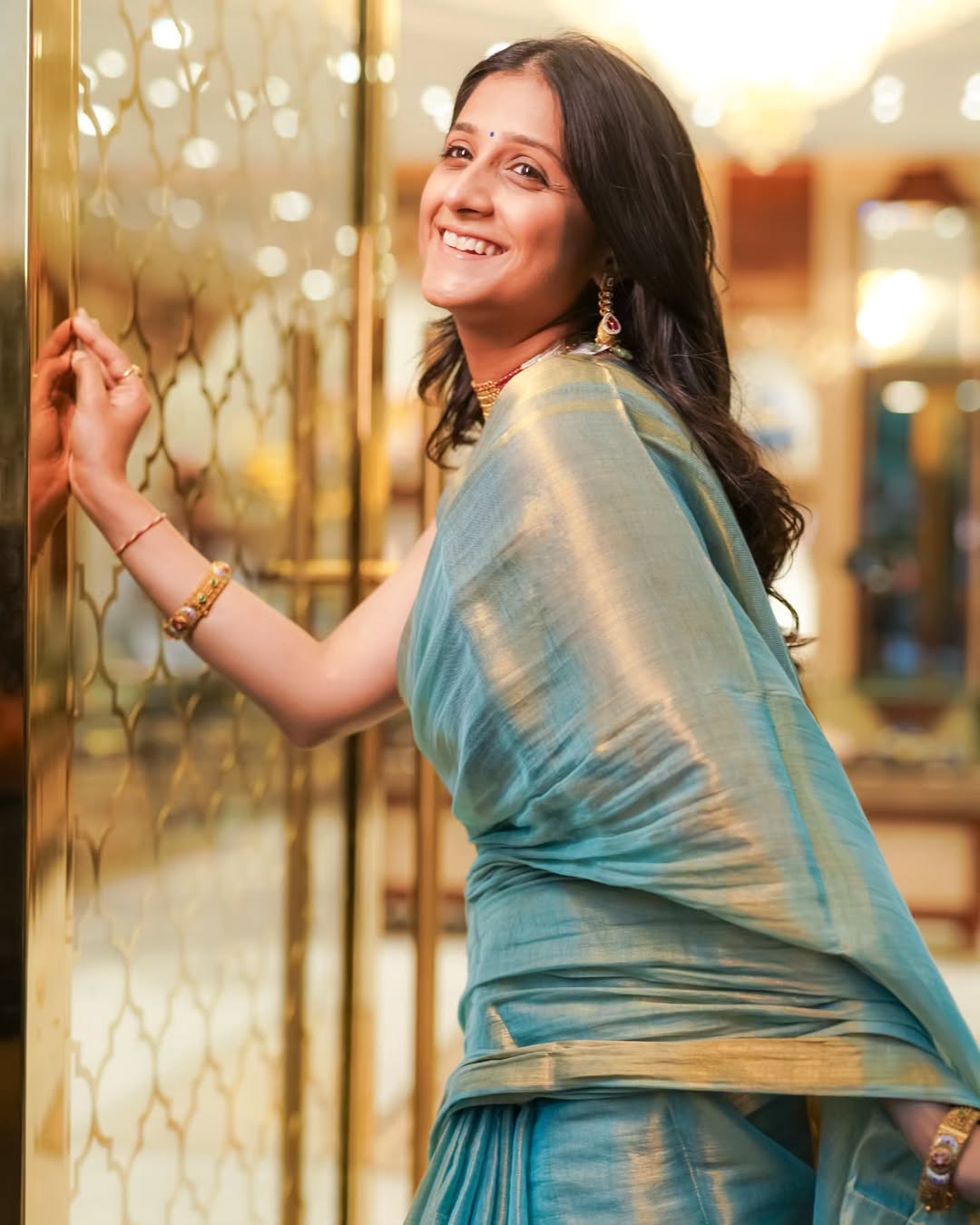 Menaka Leela Saree - Eternity by Sakshi