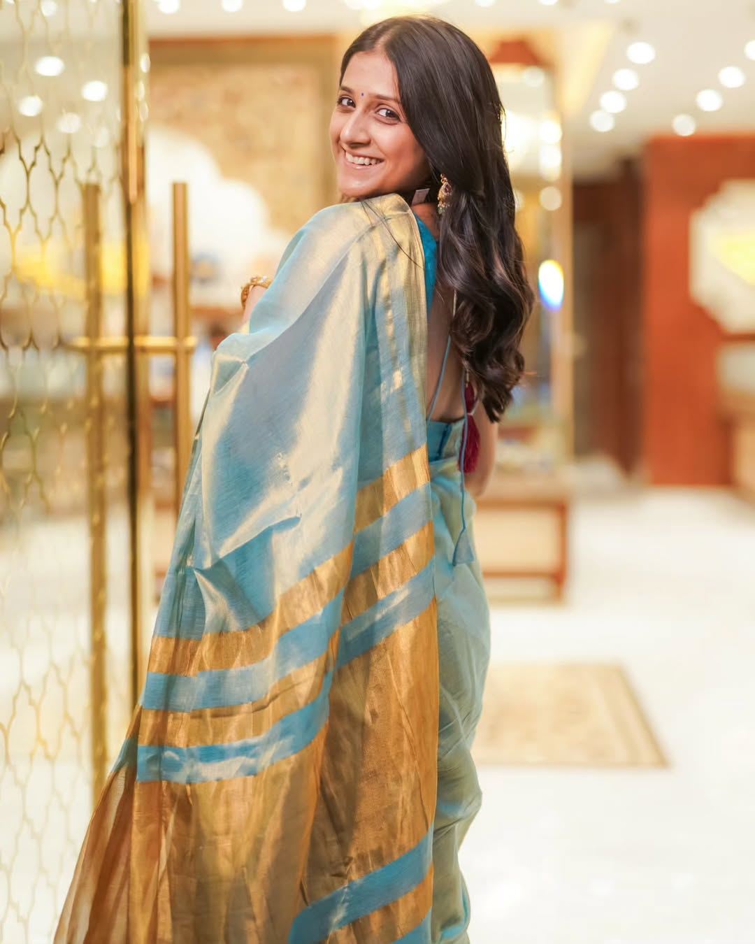 Menaka Leela Saree - Eternity by Sakshi