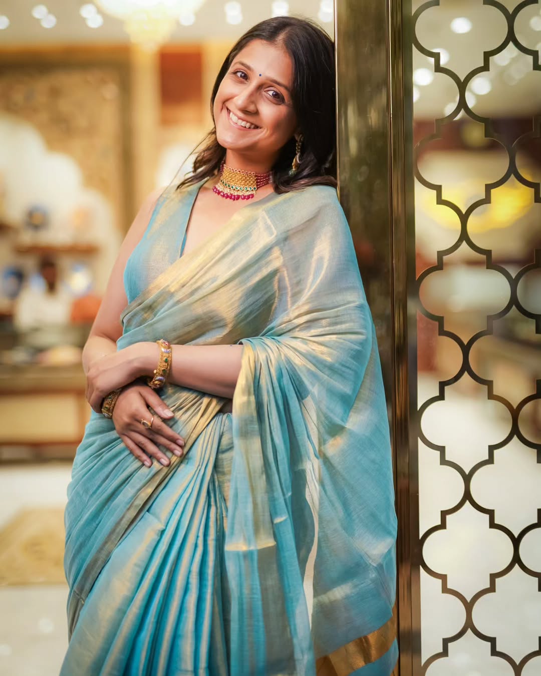 Menaka Leela Saree - Eternity by Sakshi
