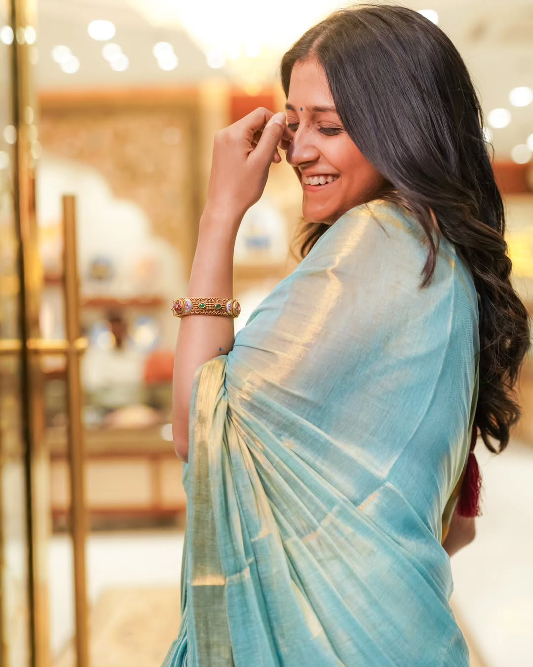 Menaka Leela Saree - Eternity by Sakshi