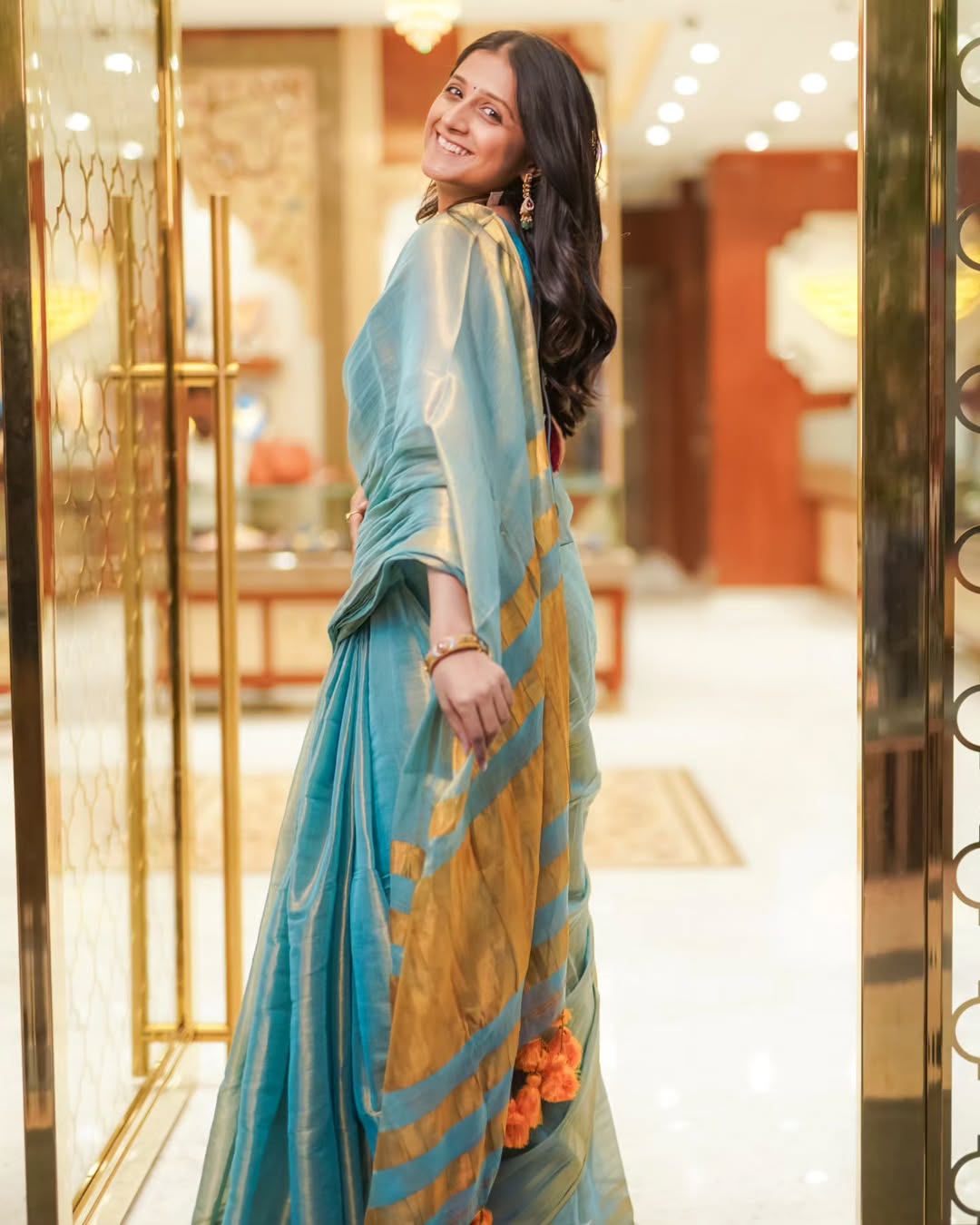 Menaka Leela Saree - Eternity by Sakshi