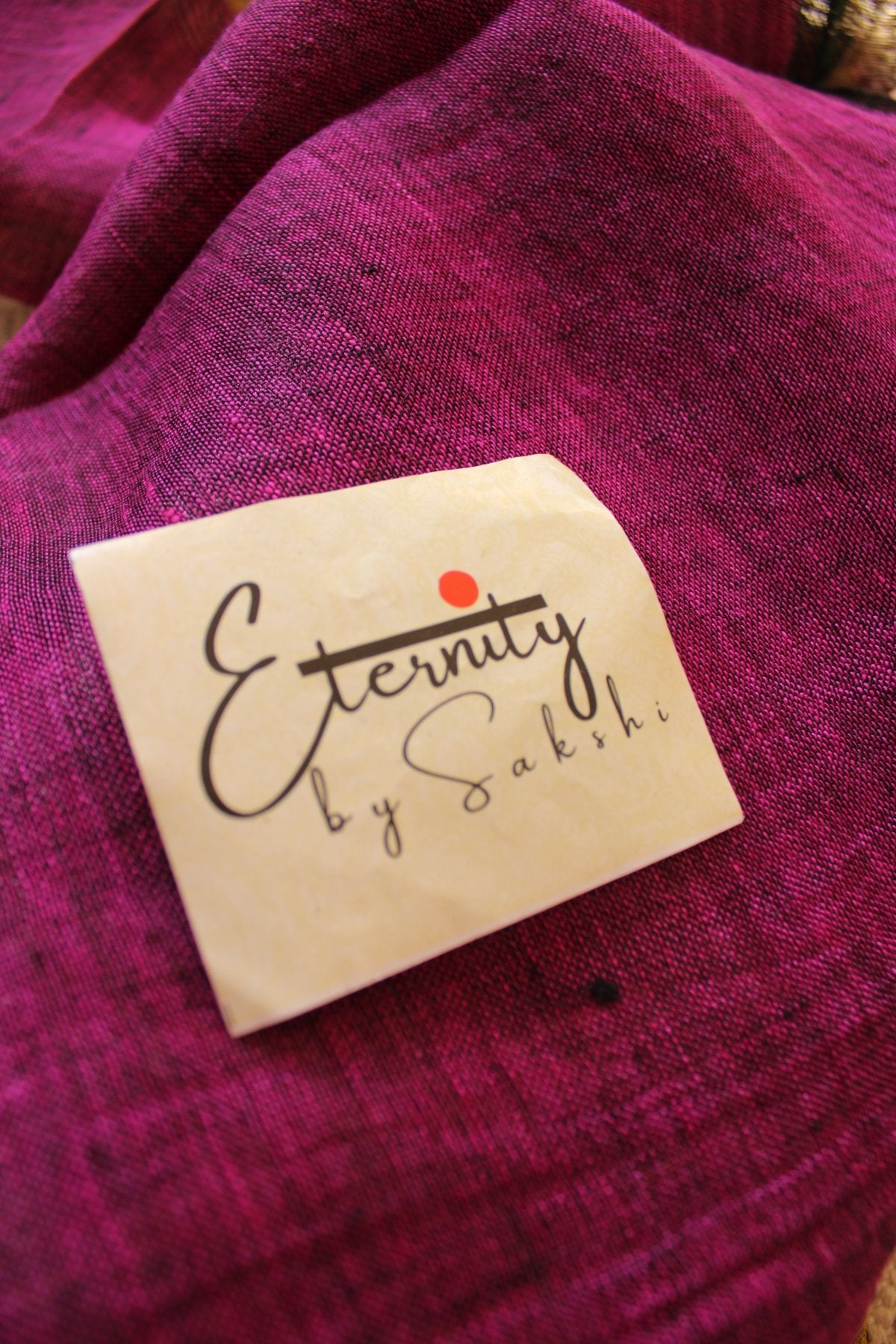 Nayana Magenta Saree - Eternity by Sakshi