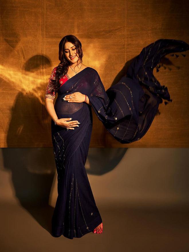 Neel Noor Saree - Eternity by Sakshi