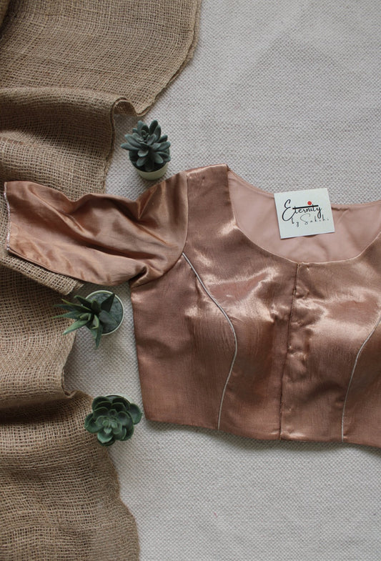 Nude Jardosi Blouse - Eternity by Sakshi