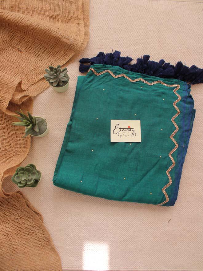Peacock Noor Saree - Eternity by Sakshi