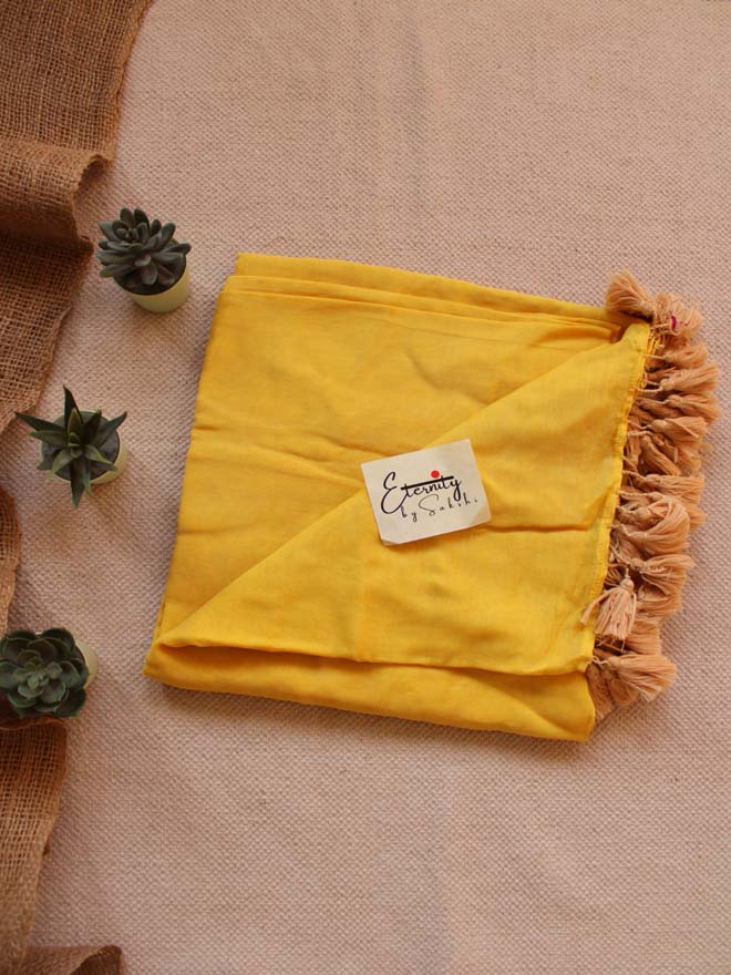 PEELI BREEZY SAREE - Eternity by Sakshi
