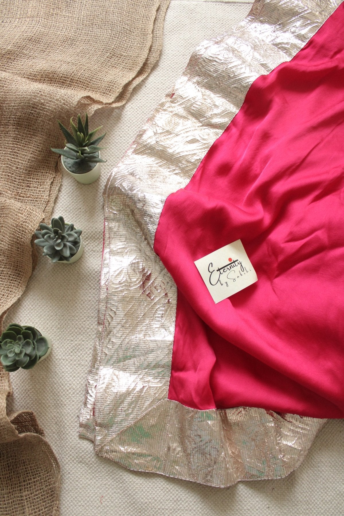 Pink Hoor Saree - Eternity by Sakshi