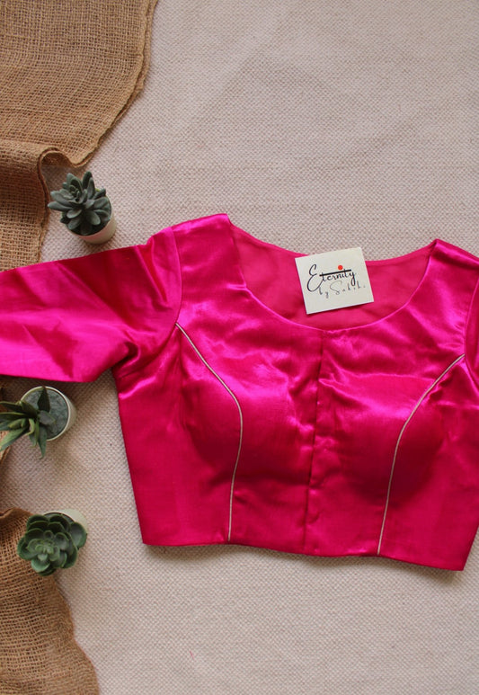 Pink Jardosi Blouse - Eternity by Sakshi