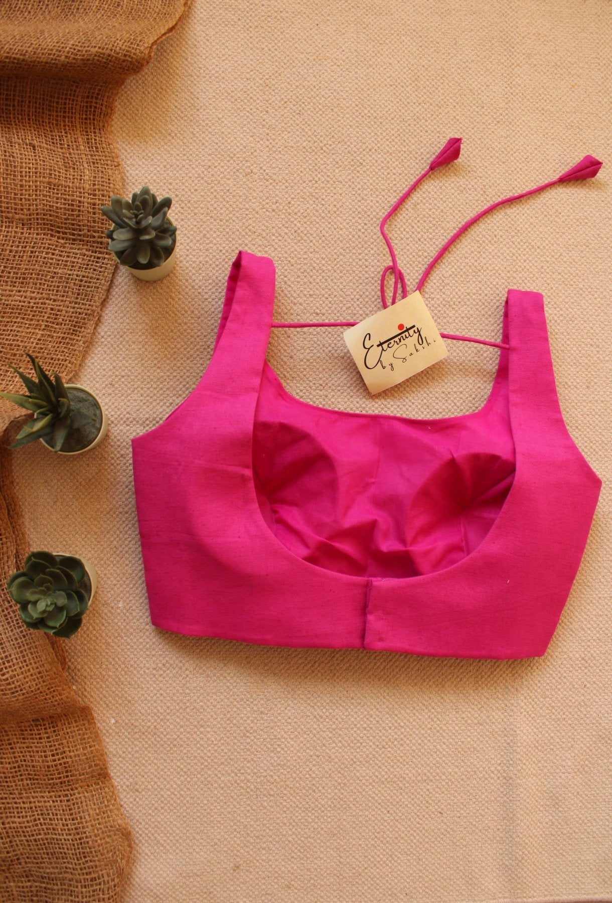 Pink + Lollipop (Combo Blouse) - Eternity by Sakshi